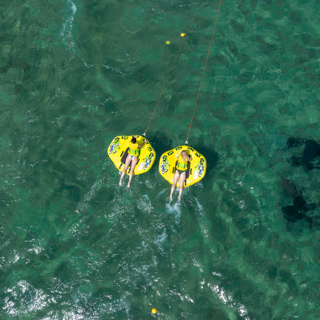 YOLO Inflatable Ride Corfu | High-Energy Watersport for All Ages ...